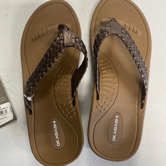 Okabashi flip flops - Picture 1 of 1